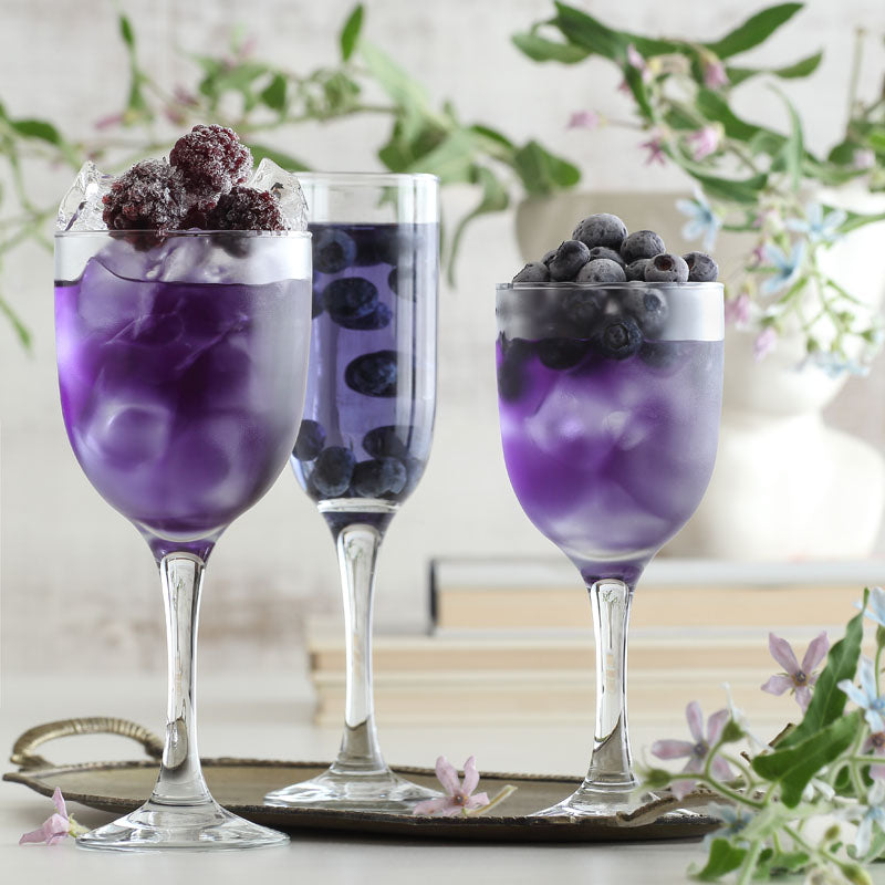 LOT DE 3 VERRES À EAU TOKYO 36.5CL EN VERRE – Verre à pied – HygiRéa