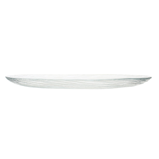 ASSIETTE PLATE OCÉAN 26.5CM VERRE TRANSPARENT – Assiette – HygiRéa