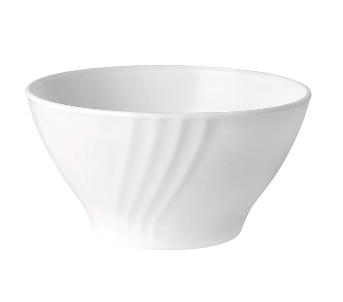 BOL EBRO 14CM EN VERRE TREMPÉ BLANC – Petit déjeuner – HygiRéa