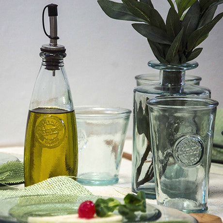 HUILIER AUTHENTIC 66CL EN VERRE RECYCLÉ TRANSPARENT – Moulin et condiment – HygiRéa