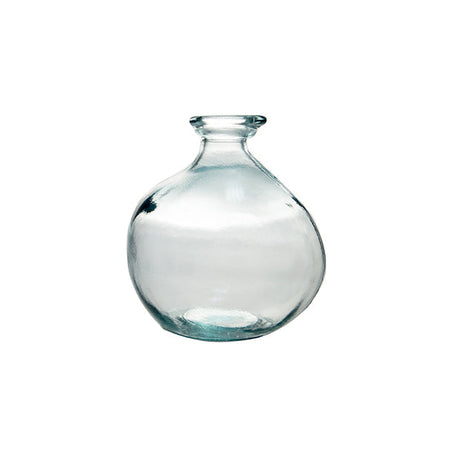 VASE SIMPLICITY HAUTEUR 18CM EN VERRE 100% RECYCLÉ – Décoration – HygiRéa