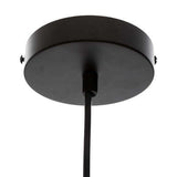 Suspension Galt diam 34 cm métal filaire noir X6 – Suspensions lumineuses – HygiRéa
