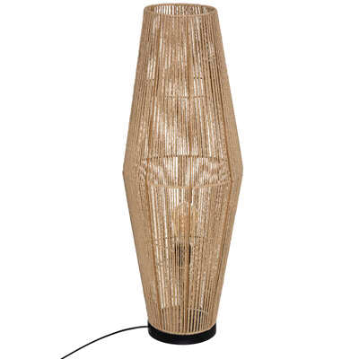 LAMPADAIRE SANS PIED AISSA HAUT 83 CM NATUREL X2 – Lampadaire – HygiRéa