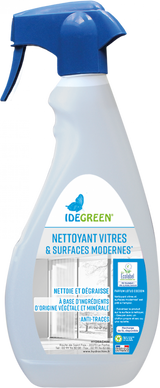 NETTOYANT VITRES & SURFACE MODERNES - ECOLABEL – Vitres et Surfaces Modernes – HygiRéa