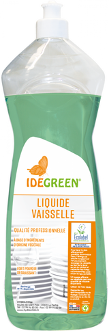 LIQUIDE VAISSELLE ECOLABEL - ECOLABEL – Vaisselle plonge – HygiRéa