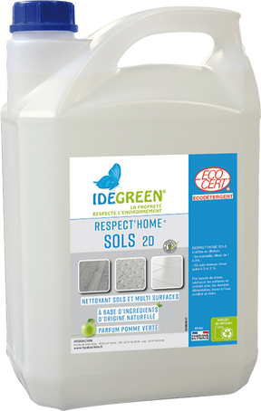 RESPECT'HOME SOLS 2D - ECODETERGENT ECOCERT – Sols et Surfaces – HygiRéa