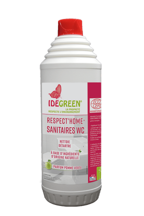 RESPECT'HOME SANITAIRES WC ECODETERGENT – Entretien WC – HygiRéa