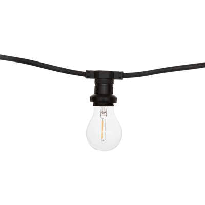 Guirlande extérieure 10 ampoules en verre avec prise secteur – Luminaires d'extérieur – HygiRéa