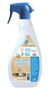 VINAIGRE MÉNAGER GEL 8° PARFUM KIWI - ECODETERGENT ECOCERT – – HygiRéa