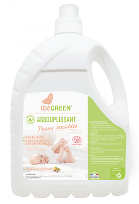 RESPECT'HOME ASSOUPLISSANT PEAUX SENSIBLES - ECODETERGENT ECOCERT – Assouplissants – HygiRéa