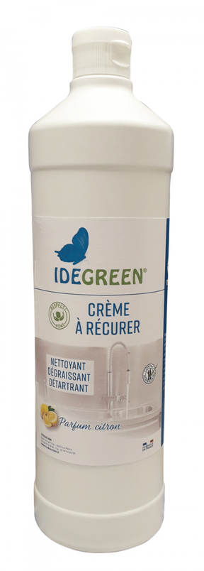 CRÈME À RÉCURER CITRON - ECOCERT – Sols et Surfaces – HygiRéa