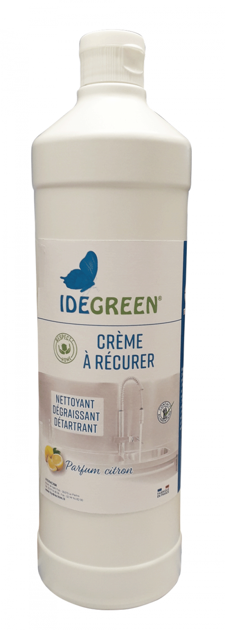 CRÈME À RÉCURER CITRON - ECOCERT – Sols et Surfaces – HygiRéa