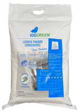 LESSIVE POUDRE TOUS TEXTILE Ecolabel 10 KG