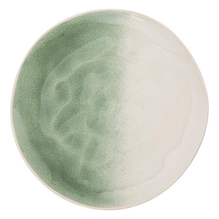 Assiette à dessert Mala diam 19 cm grès vert
