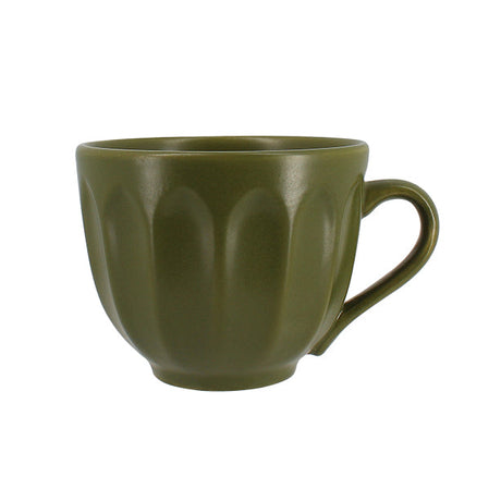 JUMBO BISTROT 450ML EN FAÏENCE KAKI – Petit déjeuner – HygiRéa
