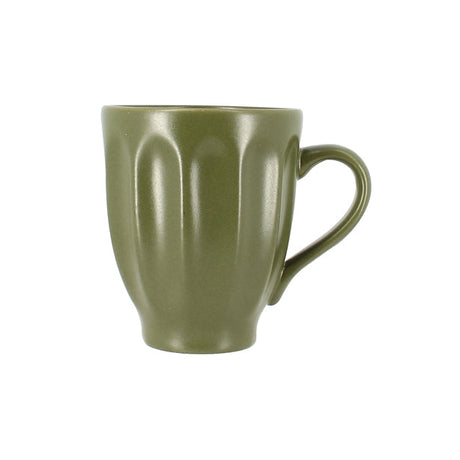 MUG BISTROT 280ML EN FAÏENCE KAKI – Petit déjeuner – HygiRéa