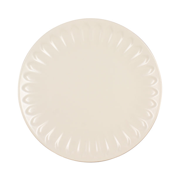 ASSIETTE PLATE BISTROT
27CM EN FAÏENCE CRÈME