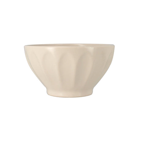 BOL BISTROT 580ML EN FAÏENCE CRÈME – Petit déjeuner – HygiRéa