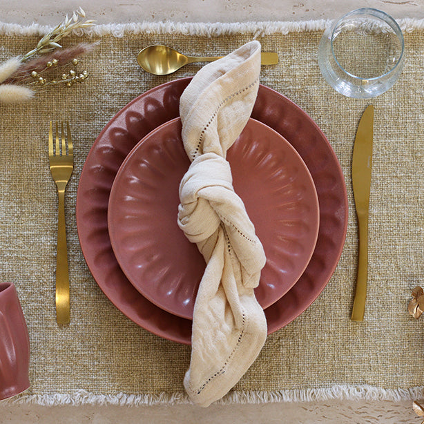ASSIETTE DESSERT BISTROT
21CM EN FAÏENCE
TERRACOTTA