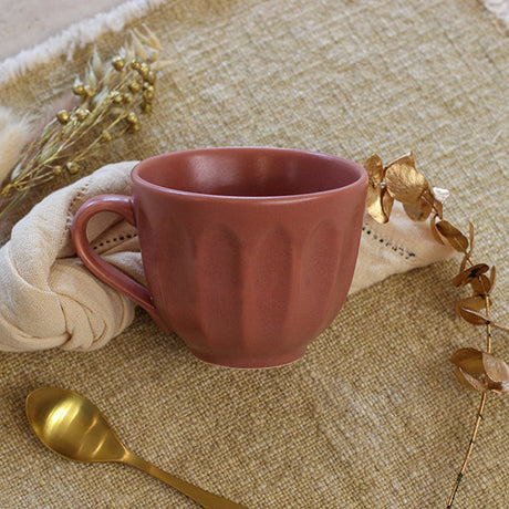 JUMBO BISTROT 450ML EN FAÏENCE TERRACOTTA – Petit déjeuner – HygiRéa