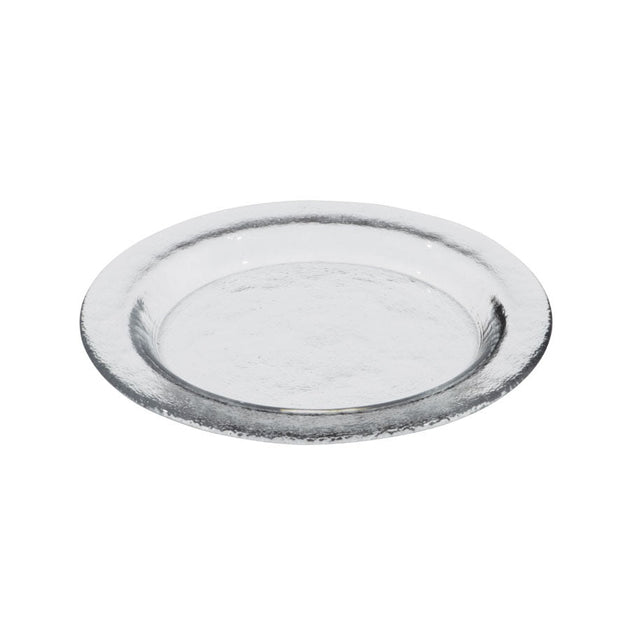 ASSIETTE PLATE GUSTO 15CM EN VERRE TRANSPARENT – Assiette – HygiRéa