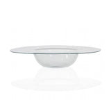ASSIETTE CREUSE GUSTO 25CM EN VERRE TRANSPARENT – Assiette – HygiRéa