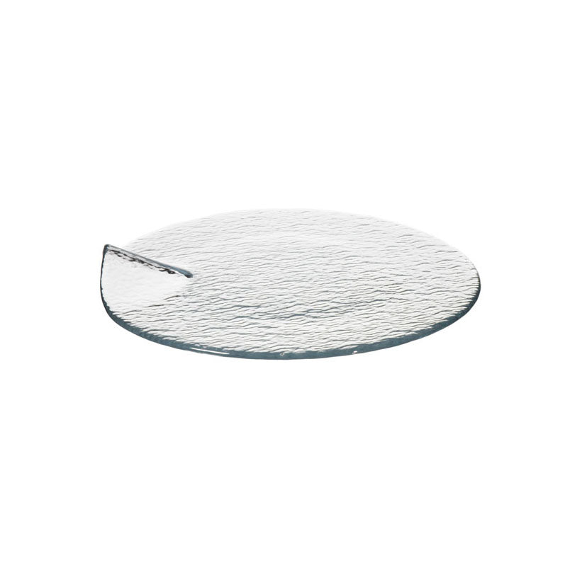 ASSIETTE À DESSERT ESTONIA 21CM EN VERRE TRANSPARENT – Assiette – HygiRéa