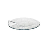 ASSIETTE À DESSERT ESTONIA 21CM EN VERRE TRANSPARENT – Assiette – HygiRéa