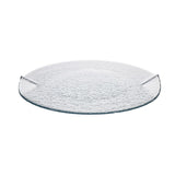 ASSIETTE PLATE ESTONIA 36CM EN VERRE TRANSPARENT – Assiette – HygiRéa