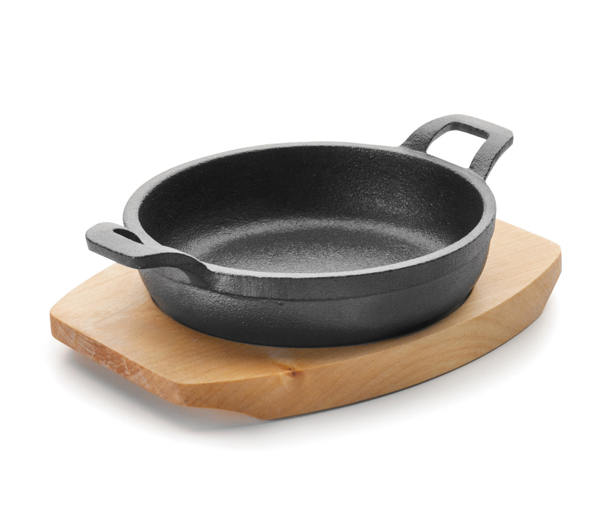 PLAT ROND MAGMA A/TABLEAU EN BOIS D.15CM