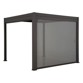 Store pour pergola Evora texaline graphite – Tonnelles et Pergolas – HygiRéa