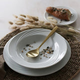 ASSIETTE PLATE
AMBASSADOR EN PORCELAINE
BLANC