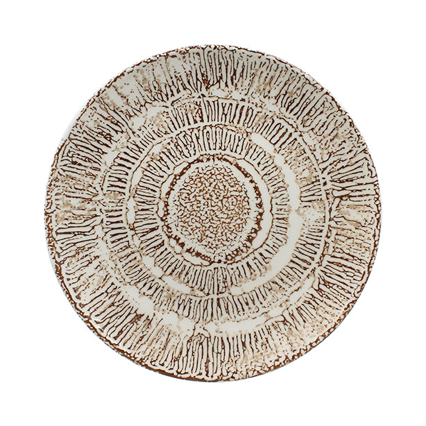 ASSIETTE PLATE LODGE 27CM EN PORCELAINE – Assiette – HygiRéa