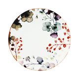 ASSIETTE PLATE AQUARELLE
27CM EN PORCELAINE