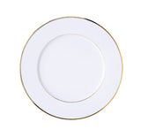 ASSIETTE DESSERT CLASSIC
FILET OR 20.5CM EN
PORCELAINE BLANCHE
