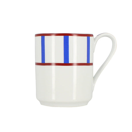 MUG BASQUE 31CL EN PORCELAINE – Petit déjeuner – HygiRéa