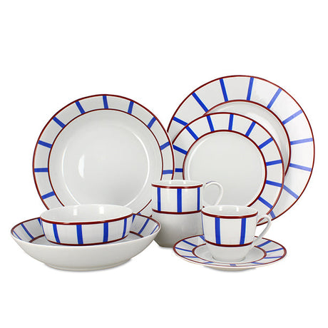 BOL BASQUE 35CL EN PORCELAINE – Petit déjeuner – HygiRéa