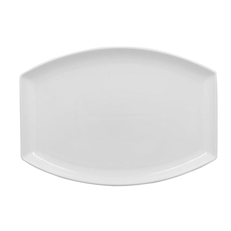 PLAT RECTANGULAIRE 40X28 MARRIOT PORCELAINE BLANC – Assiette – HygiRéa