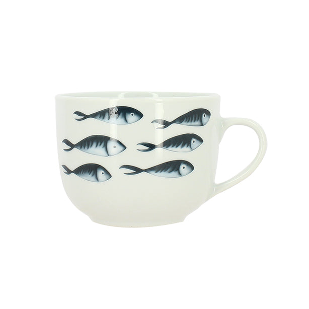 JUMBO PESCARE 48CL EN PORCELAINE BLANCHE – Petit déjeuner – HygiRéa