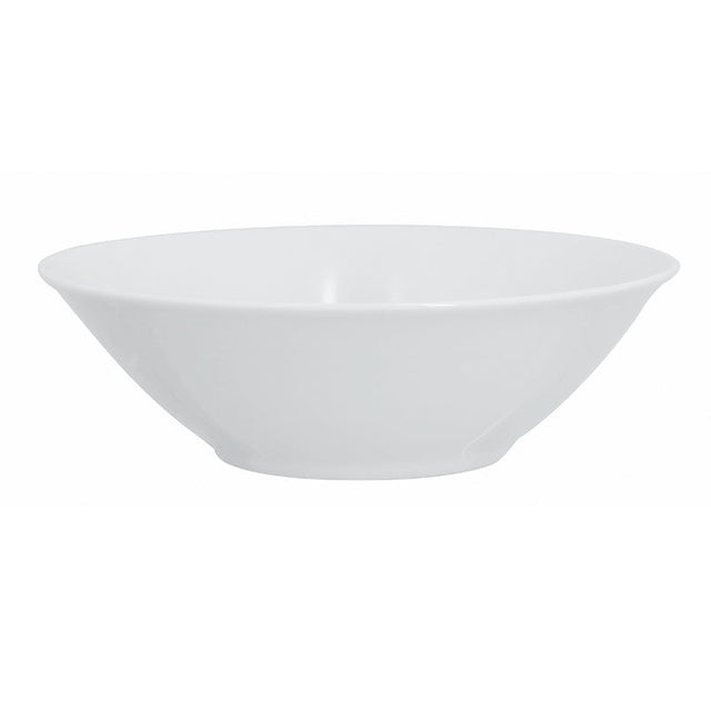 SALADIER WHITE 24CM WHITE PORCELAINE – Complément table – HygiRéa