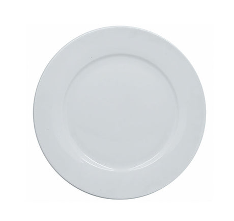 PLAT ROND PLAT 30 CM PORCELAINE WHITE – Assiette – HygiRéa