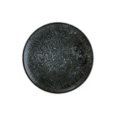 ASSIETTE PLATE GOURMET COSMOS BLACK 21CM EN PORCELAINE – Assiette – HygiRéa