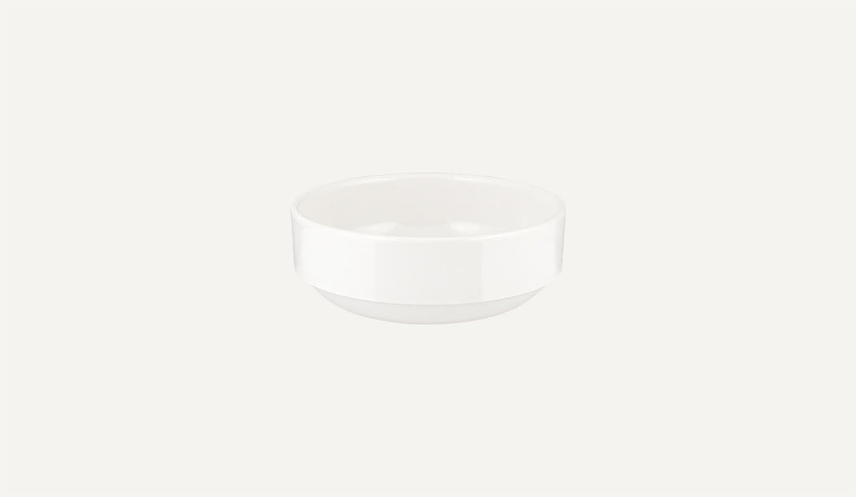 BOL BLANC BANQUET 12CM PORCELAINE – Petit déjeuner – HygiRéa