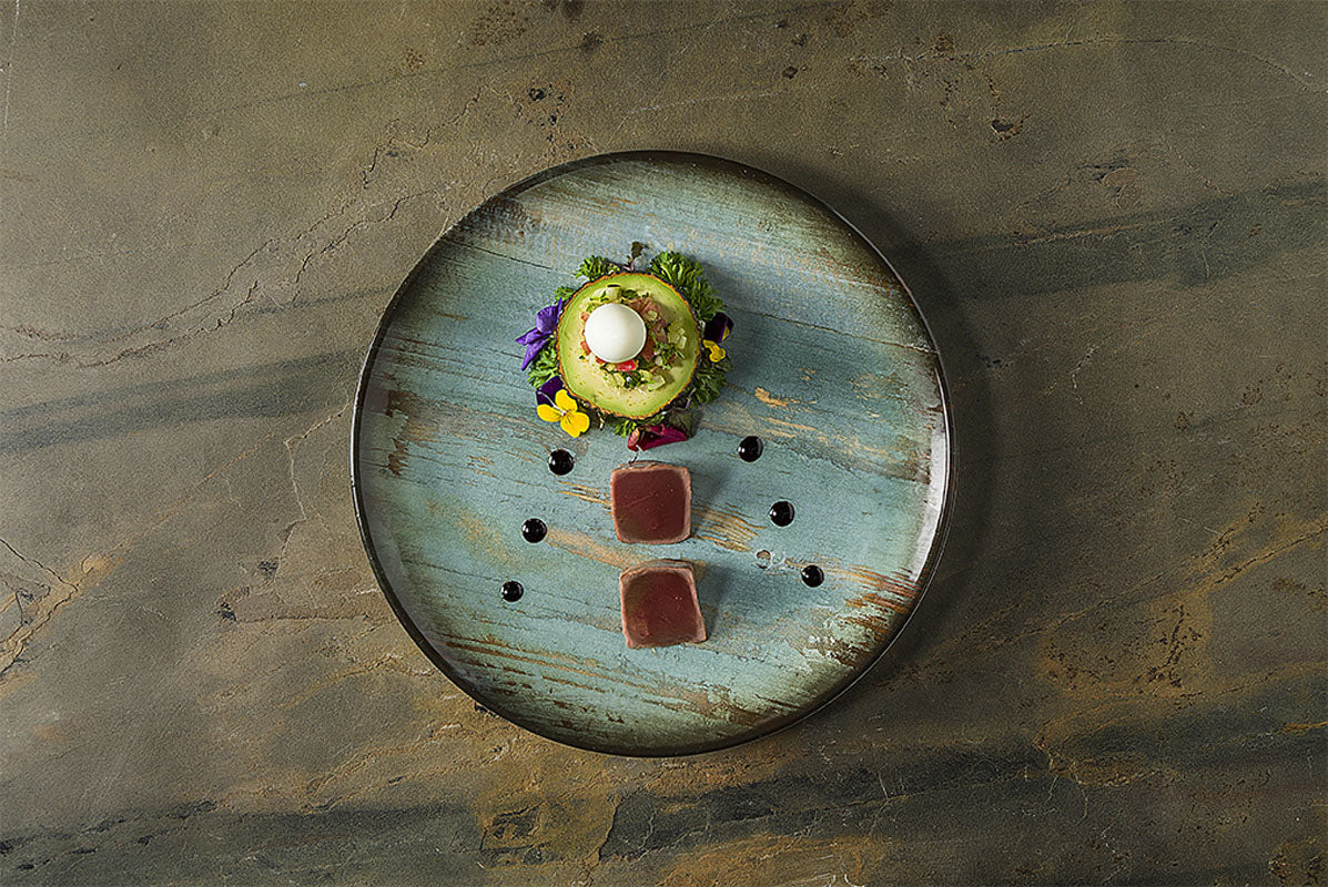 ASSIETTE DESSERT MADERA
GOURMET 17CM PORCELAINE