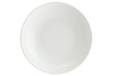 ASSIETTE CREUSE 25CM BLOOM IRIS BLANCHE – Assiette – HygiRéa