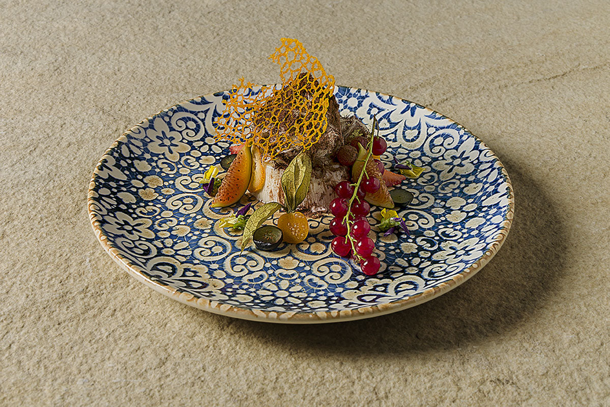ASSIETTE PLATE ALHAMBRE
21CM EN PORCELAINE