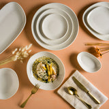 ASSIETTE PLATE GOURMET RADIX 25CM POCELAINE – Assiette – HygiRéa