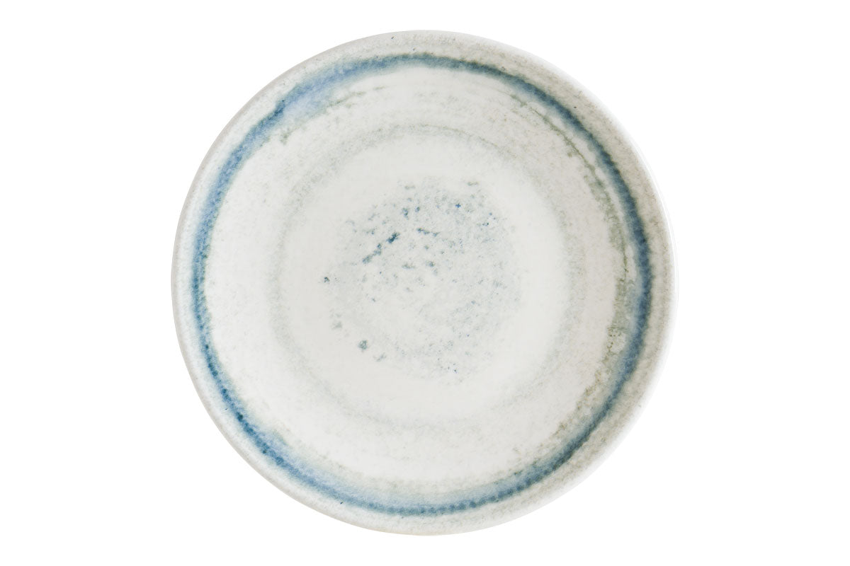 ASSIETTE PLATE RIVUS LINE GOURMET 21CM EN PORCELAINE – Assiette – HygiRéa