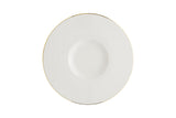 ASSIETTE PLATE GOLD LINE 30CM EN PORCELAINE – Assiette – HygiRéa