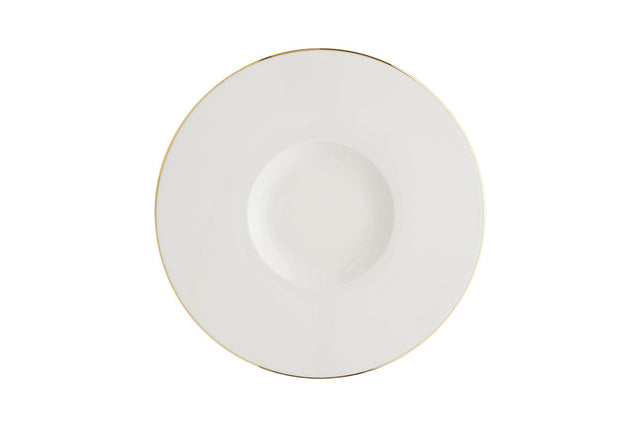 ASSIETTE PLATE GOLD LINE 30CM EN PORCELAINE – Assiette – HygiRéa